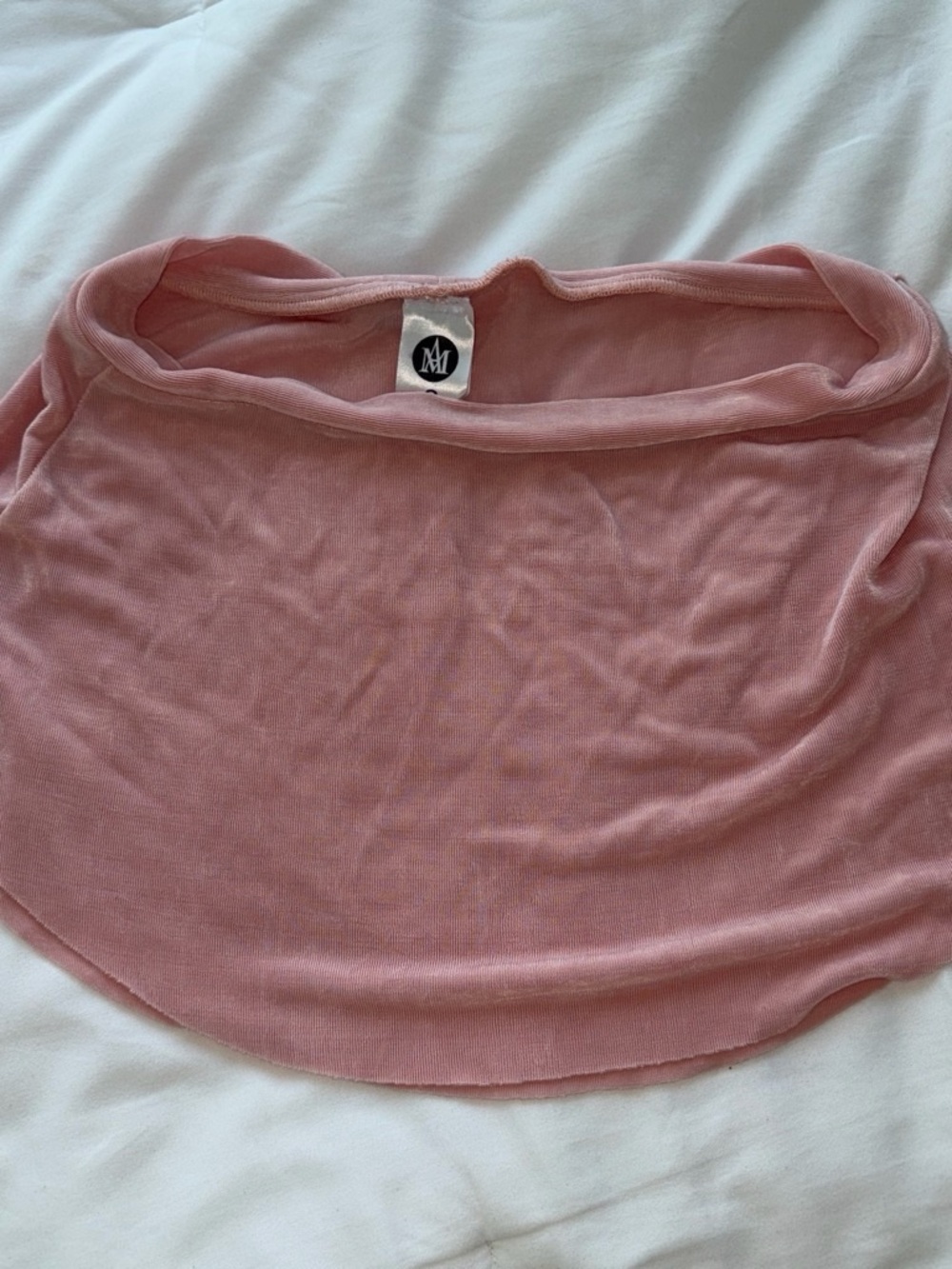 Pink bullet pointe skirt